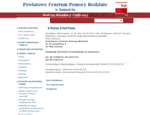 Tablet Screenshot of bip.pcpr.zamosc.roztocze.pl