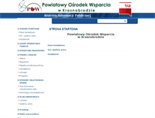 Tablet Screenshot of bip.pow.krasnobrod.roztocze.pl